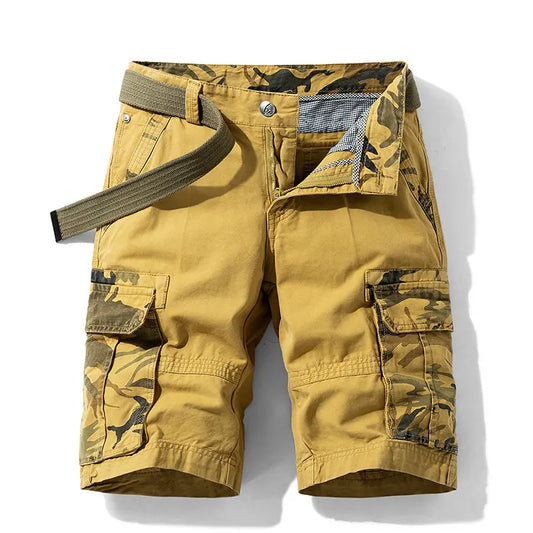 Men’s Workwear Cargo Shorts – Summer 2025 Outdoor Utility Pants | Durable, Breathable, Multi-Pocket